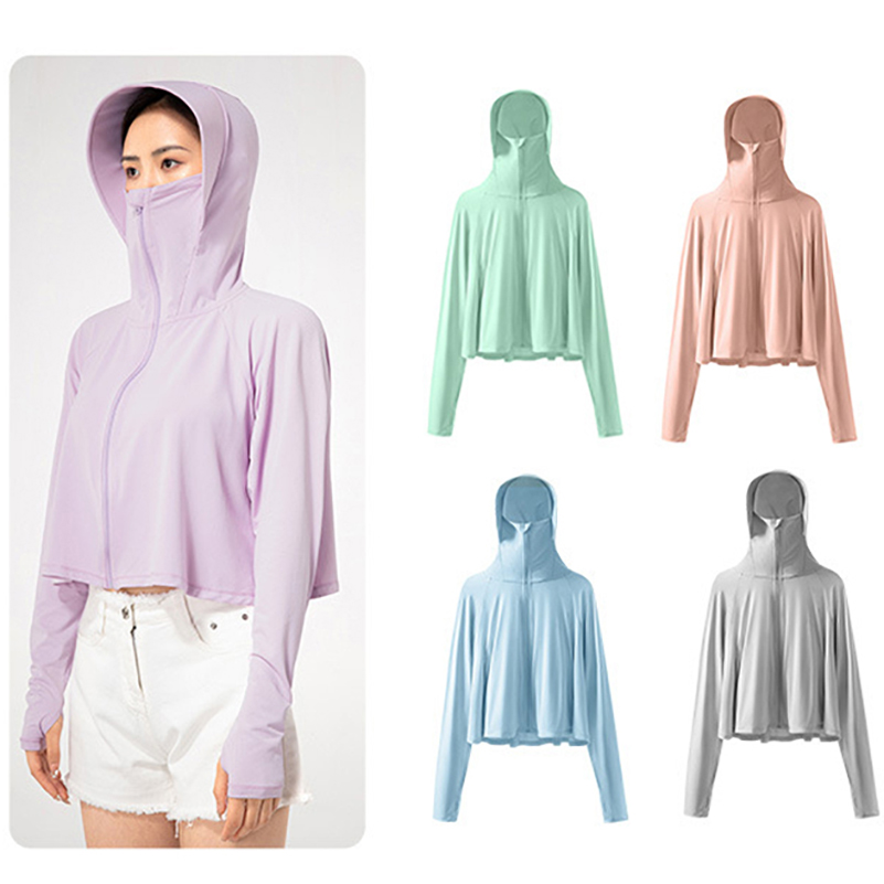 Summer Rays Clothing - UPF50+ Zonbeschermingsjack Winddicht Zonnebrandcrème Huidjas Dameskleding