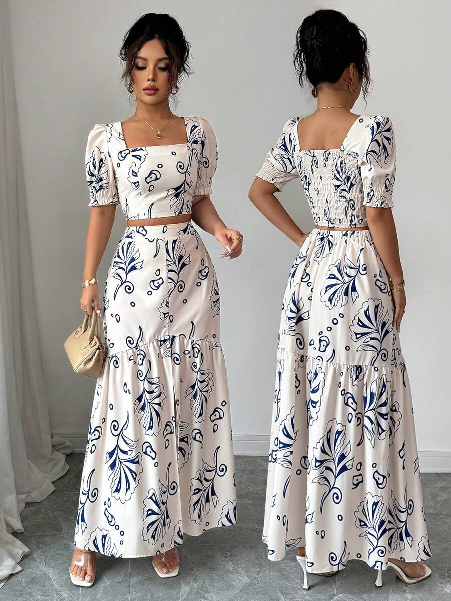 Summer Clothing For Older Women - Zomerset voor dames 2026, bloemenprint sexy