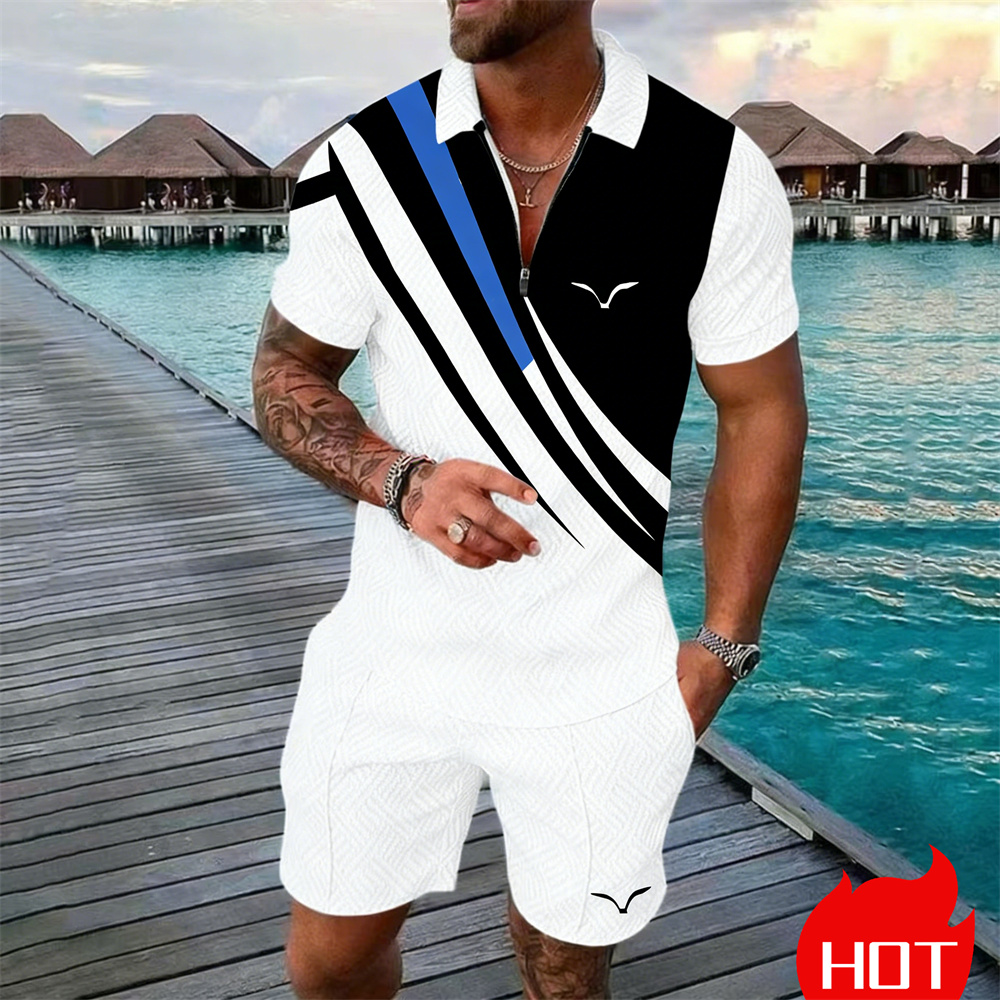 Summer Clothing Styles - Zomerset gestreepte Y2K kleding 2-delige set