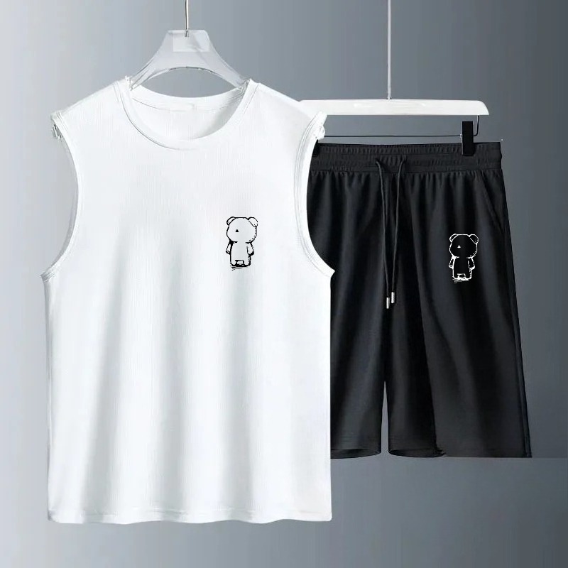 Summer Clothing Beach - Herenshirtjes sets 2026 zomer snel drogende