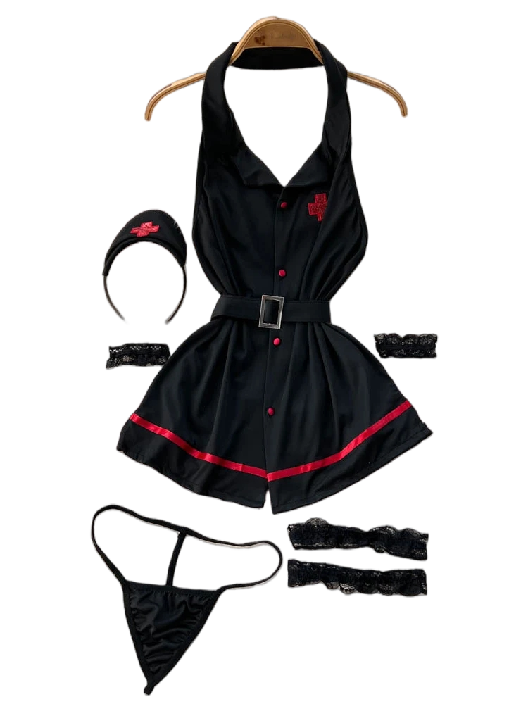 Summer Clothing Styles - Erotische mode sexy halter lingerie jurk