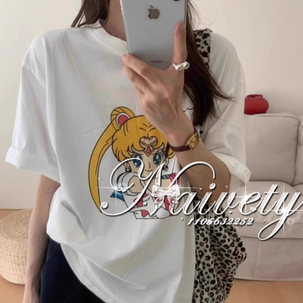 Summer Clothing Good Quality - 2026 Zomer Klassieke Sailor Moon Geprinte