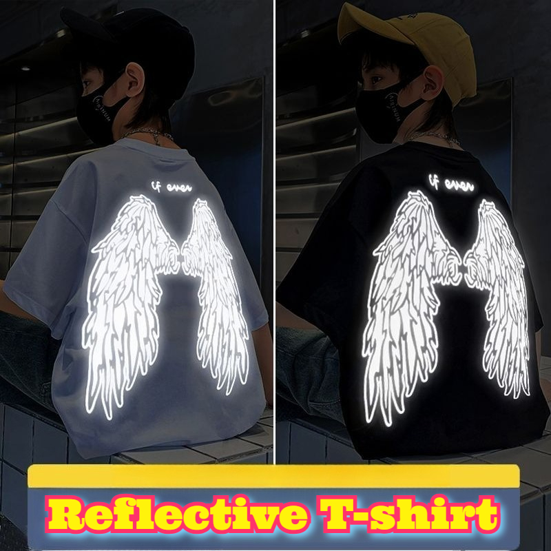 Summer Clothing For Teen Girls - Jeugd reflecterende vleugels T-shirt katoen korte