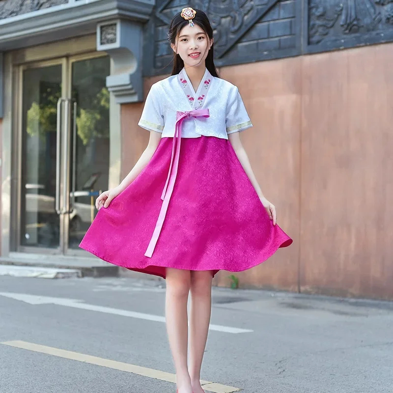 Summer Clothing Korea - 2026 2024 Vrouwen Hanbok Jurk Traditionele