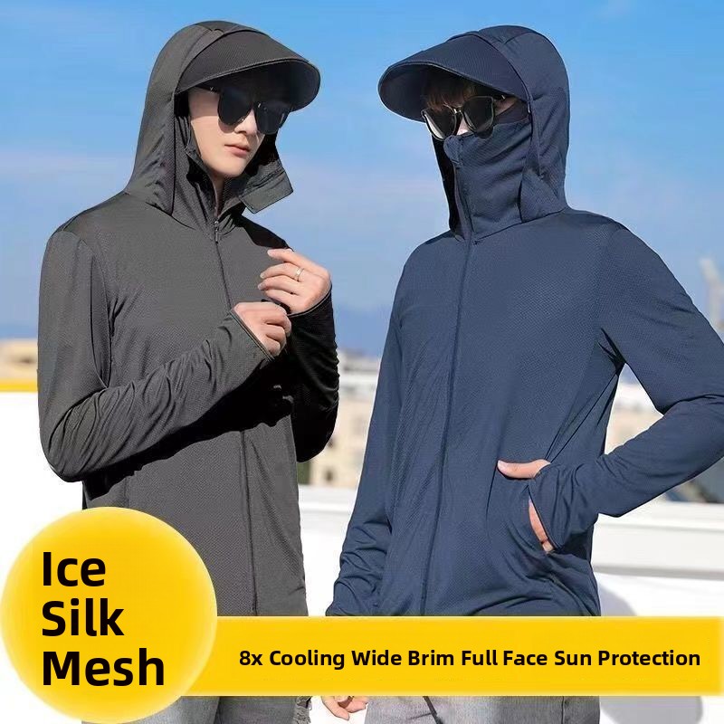 Summer Rays Clothing - Heren zomer dunne ijszijde viskleding tegen