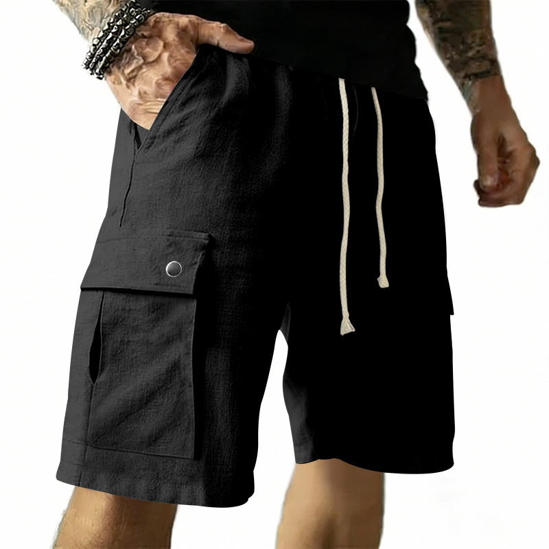 Europese en Amerikaanse multi- - Linen Shorts Men recensie en prijs