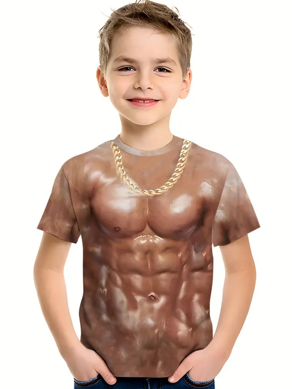 Muscle Kinder T-shirt Spierpri - Summer Clothing Beach recensie en prijs