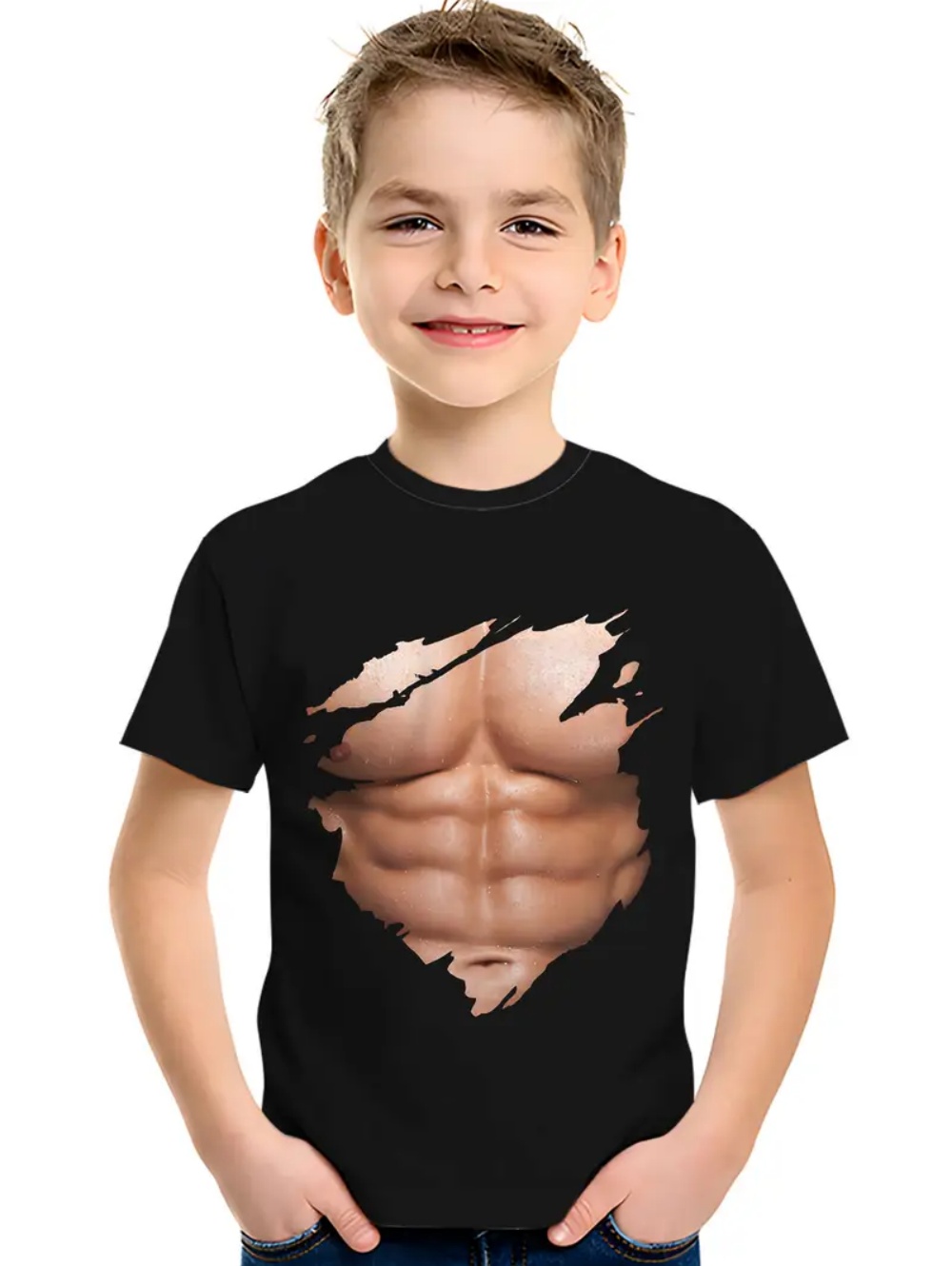 Muscle Kinder T-shirt Spierpri - Summer Clothing Beach recensie en prijs