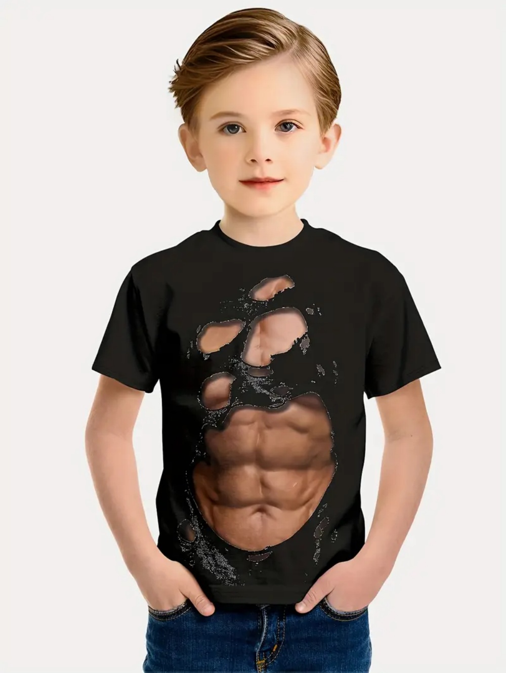 Muscle Kinder T-shirt Spierpri - Summer Clothing Beach recensie en prijs