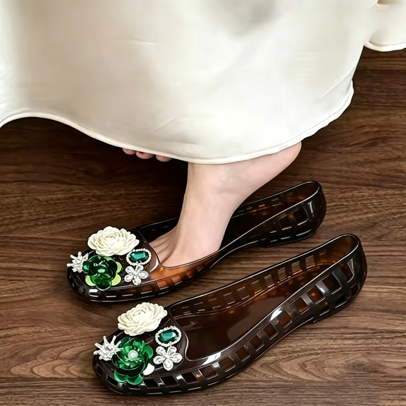 Luxe grote strass bloemenpaill - Summer Clothing Korea recensie en prijs