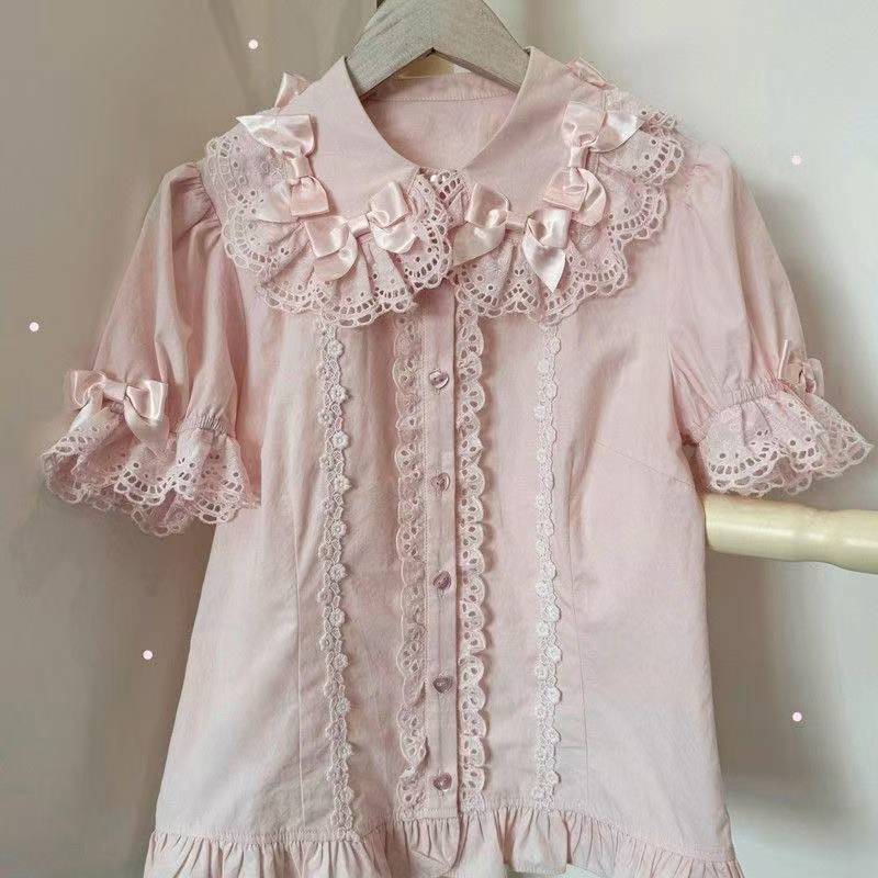 Japanse Kawaii Lolita Shirts V - Summer Japanese Clothing recensie en prijs