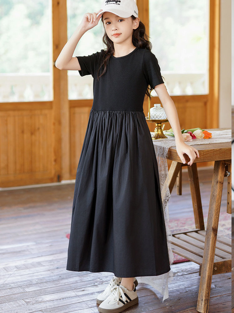 Maxi lange jurk voor kleine me - Summer Clothing For Teen Girls recensie en prijs