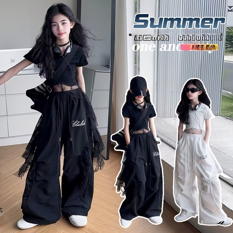 4-14 meisjes Hip Hop Jazz Stre - Summer Clothing For Teen Girls recensie en prijs