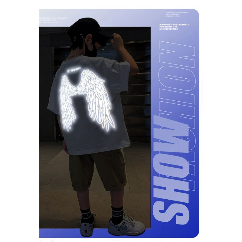 Jeugd reflecterende vleugels T - Summer Clothing For Teen Girls recensie en prijs