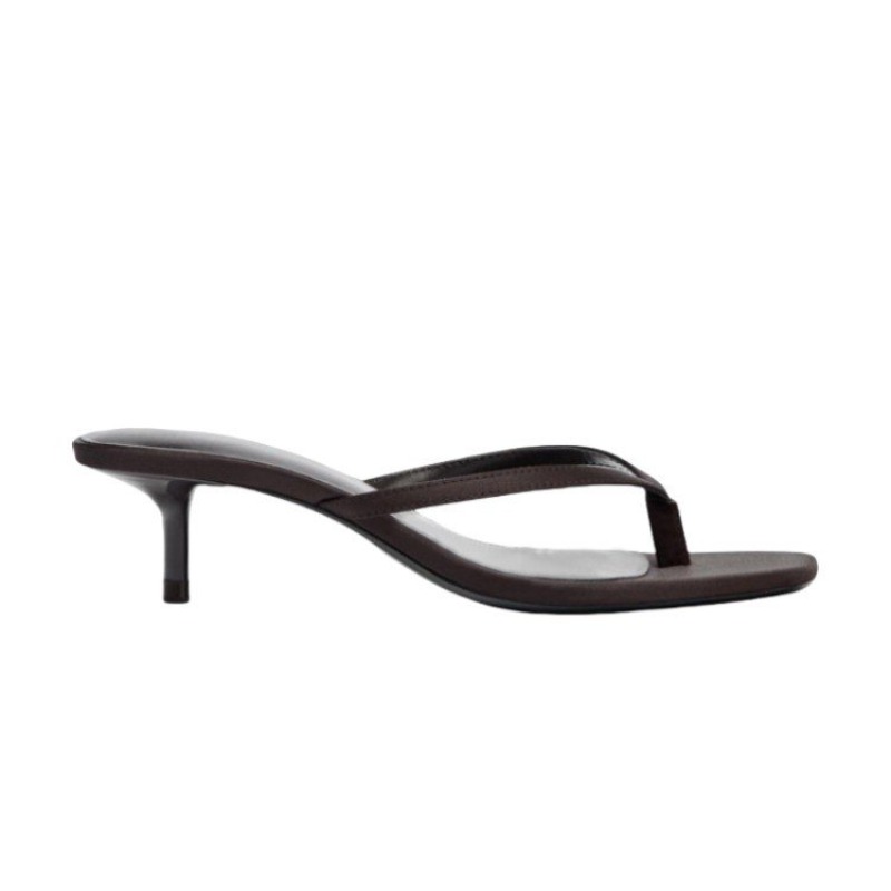 Vierkante Clip Toe Hoge Hak Da - Summer Japanese Clothing recensie en prijs