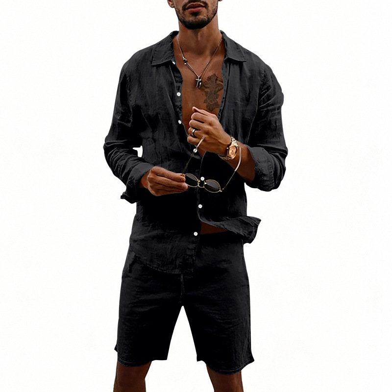 Zomer heren linnen casual loss - Linen Shorts Men recensie en prijs