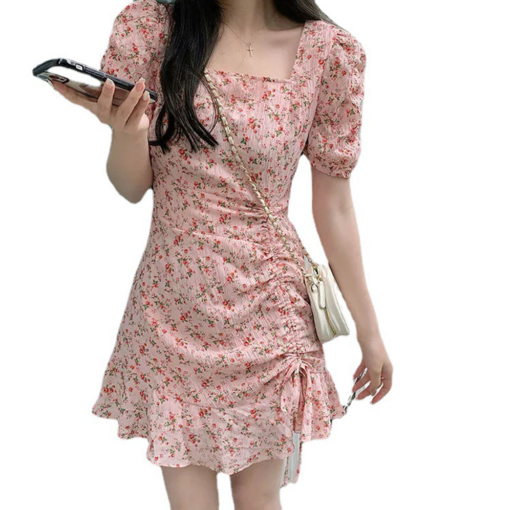 Zomer Bloemen Trekkoord Mini J - Summer Clothing Korea recensie en prijs