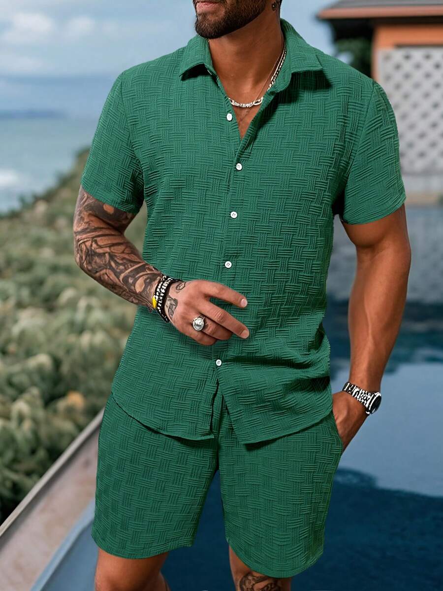 Genlund Heren Vakantie Set met - Linen Shorts Men recensie en prijs