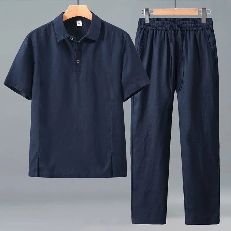 Heren Plus Size Zomer Linnen T - Linen Shorts Men recensie en prijs
