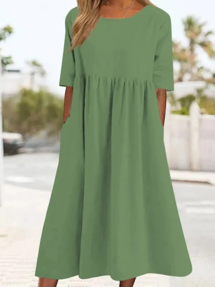 Nieuwe modieuze damesjurk met  - Summer Clothing For Older Women recensie en prijs