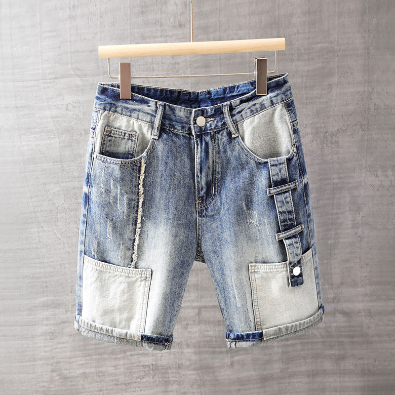 Korte jeansbroek voor heren me - Summer Clothing Korea recensie en prijs