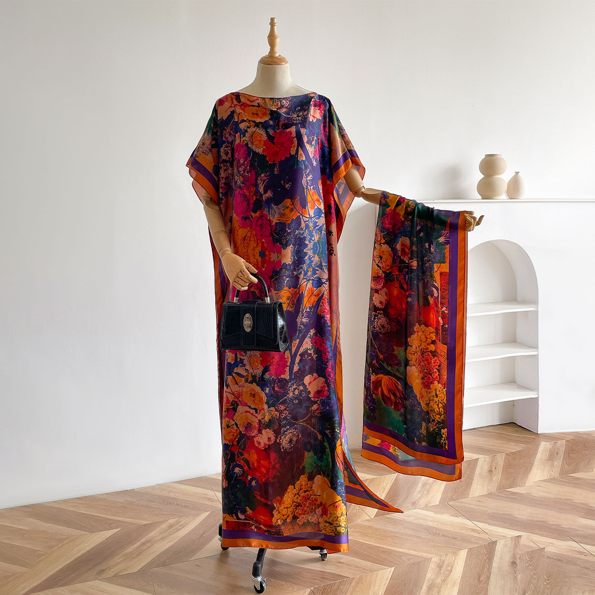 Lange sjaal voor dames Dubai F - Summer Clothing For Older Women recensie en prijs