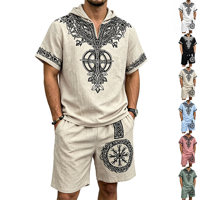 Heren linnenlook Viking boompr - Linen Shorts Men recensie en prijs